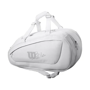 Torba na rakiety Wilson Bela Super Tour Padel White - Torby sportowe - miniaturka - grafika 1
