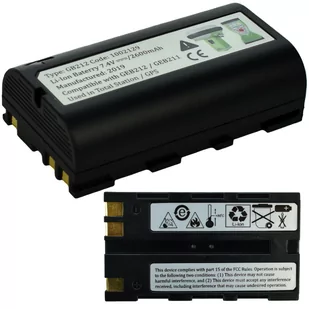Zamiennik Bateria GB212 GEB211/GEB212 Leica - Akcesoria do urządzeń pomiarowych - miniaturka - grafika 1