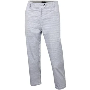 Island Green damskie spodnie kompresyjne Silver Grey/Black 14 - Spodnie damskie - miniaturka - grafika 1