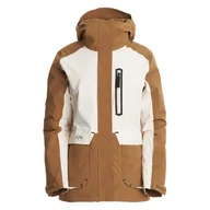 Kurtki narciarskie - Damska Kurtka ocieplana BILLABONG TROOPER STX JKT U6JF20BIF0_3296 – Brązowy - miniaturka - grafika 1