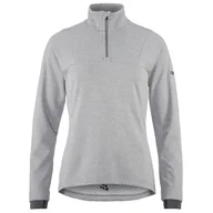 Bluzy sportowe damskie - Bluza damska Craft CORE Gain Thermal Rozmiar: L / Kolor: szary - miniaturka - grafika 1