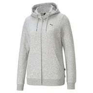 Bluzy sportowe damskie - Bluza dresowa damska Puma ESS SMALL LOGO - miniaturka - grafika 1