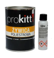 Gipsy i gładzie gipsowe - Żywica poliestrowa 1kg z utwardzaczem 50ml - miniaturka - grafika 1