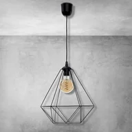 Lampy sufitowe - Decoland Lampa wisząca BASKET 1xE27/60W/230V (7214) - miniaturka - grafika 1