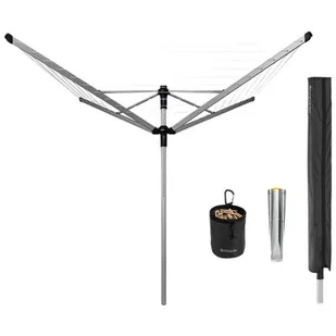 Brabantia Suszarka ogrodowa Lift-O-Matic 60 m z akcesoriami 117145 - Suszarki na ubrania - miniaturka - grafika 1