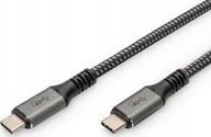 Kable USB - Kabel USB Digitus USB-C - USB-C 3 m Czarny DB-300443-030-S - miniaturka - grafika 1