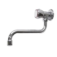 Zawory i kraniki - Kran czerpalny ścienny Modena z wylewką typu S 200 mm Invena - miniaturka - grafika 1