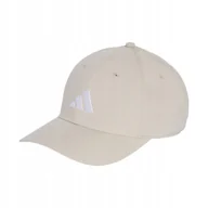 Czapki i chusty sportowe męskie - Czapka z daszkiem adidas New Logo Embroidered Baseball beżowa JW6038 Dorośl - miniaturka - grafika 1