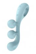 Wibratory i masażery - Satisfyer Tri Ball 2 Light Blue - miniaturka - grafika 1