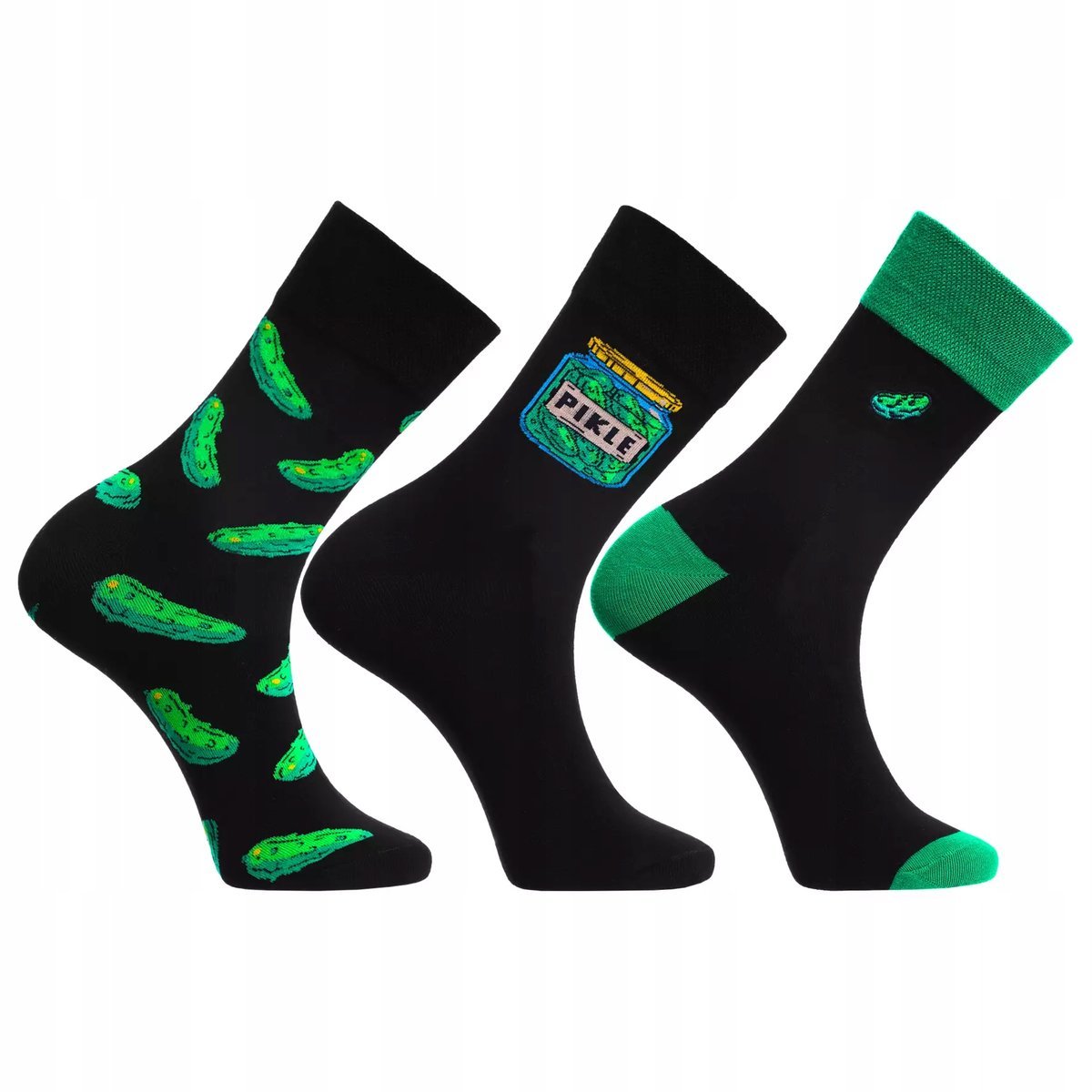 Skarpetki Męskie Bawełniane PIKLE Gładkie Skarpety Długie MORAJ 3PARY 39-42