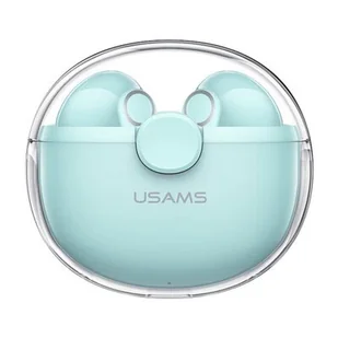 Słuchawki Bluetooth 5.1 TWS BU Series miętowe USA001150 - Słuchawki - miniaturka - grafika 2
