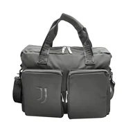 Torby podróżne - Juventus 133454, torba podróżna unisex dla dorosłych, czarne - miniaturka - grafika 1
