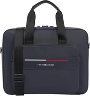 Torebki damskie - TOMMY HILFIGER Męska torba na komputer TH FUNDATION AM0AM13198, niebieska (Space Blue), Niebieski (Space Blue) - miniaturka - grafika 1