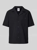 Koszule męskie - Koszula casualowa o kroju regular fit z wyhaftowanym logo - miniaturka - grafika 1