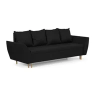 Sofy i kanapy - Sofa kanapa 3 os z funkcją spania ALI ciemno szara - miniaturka - grafika 1