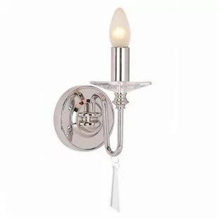 Elstead Lighting Finsbury Park 1Lt Wall Light Old Bronze FP1 POL NICKEL Elstead kinkiet stylowy abażurowy FP1 POL NICKEL ) - Lampy ścienne - miniaturka - grafika 1