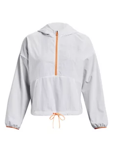 Under Armour Kurtka sportowa w kolorze białym - Kurtki i kamizelki sportowe damskie - miniaturka - grafika 1