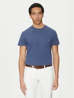 Koszulki męskie - Polo Ralph Lauren T-Shirt 710704248257 Granatowy Classic Fit - miniaturka - grafika 1
