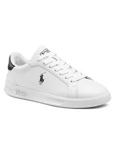 Polo Ralph Lauren Sneakersy Hrt Ct II 809829824005 Biały - Sneakersy damskie - miniaturka - grafika 1