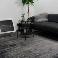 Dywany - CONSILIO CONCEPT 80 x 150 dywan do salonu antracyt bambus luksusowy wiskoza jedwab połysk nowoczesny miękki luksusowy miękki - miniaturka - grafika 1