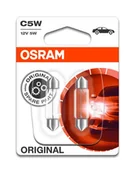 Żarówki samochodowe - Osram OSRAM Żarówki C5W 12V 5W SV8,5-9 - miniaturka - grafika 1