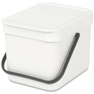 Brabantia Kosz na śmieci Sort&Go', biały , 6 l - Kosze na śmieci - miniaturka - grafika 1