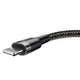 Baseus KABEL USB CAFULE LIGHTNING CABLE 50CM GREY/BLACK - Kable USB - miniaturka - grafika 2