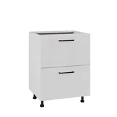 Meble kuchenne - Siena Szafka Dolna Ds-60-2W-1Wew Modern Biały Mat - miniaturka - grafika 1