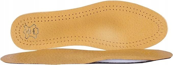 KAPS SKÓRZANE WKŁADKI ORTOPEDYCZNE BRĄZ 38 ŻBQ