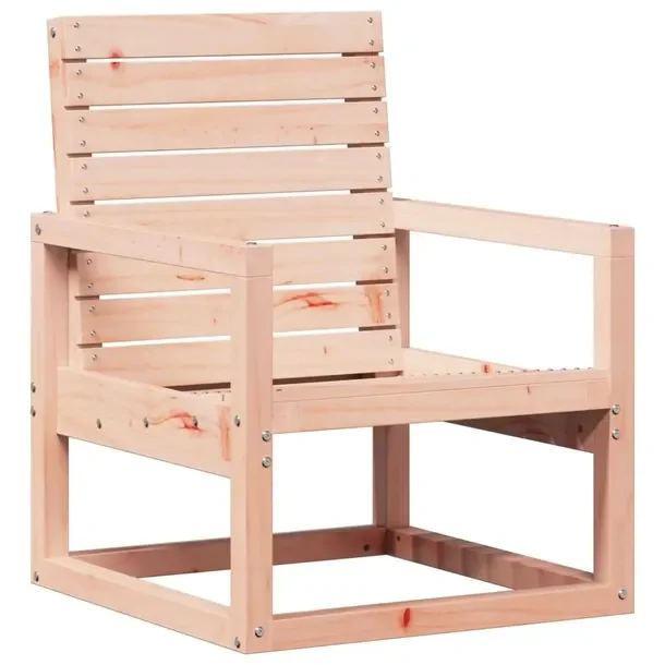 Drewniane krzesło ogrodowe z litego drewna daglezjowego 57,5x63x76 cm
