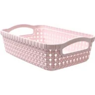 Pudła i pojemniki do przechowywania - Organizer Twist 2,6 l róż pastel - miniaturka - grafika 1