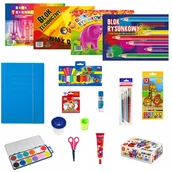 Gumki biurowe - Wyprawka szkolna 17el do PRZEDSZKOLA farby kredki - miniaturka - grafika 1