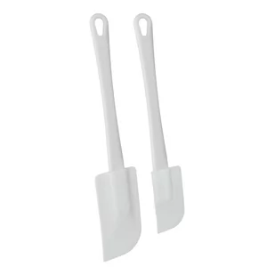 Zestaw 2 białych plastikowych szpatułek Metaltex - Przybory do gotowania - miniaturka - grafika 1