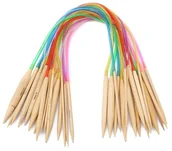 Pasmanteria - Import Druty na żyłce bambusowe 40 cm ( zestaw ) 8EF6-753A6_20210531140541 - miniaturka - grafika 1