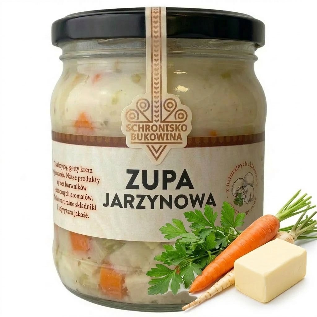 Zupa jarzynowa 400 ml - Schronisko Bukowina