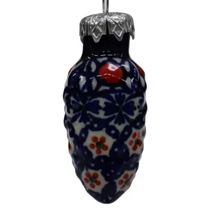 Ceramiczna bombka choinkowa Ceramika Bolesławiec - Bombki - miniaturka - grafika 1