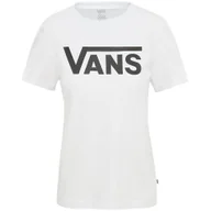 Odzież trekkingowa damska - Koszulka sportowa damska Vans Flying V Crew - miniaturka - grafika 1
