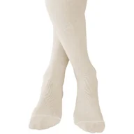 Rajstopy dziecięce - Rajstopy z bawełny dla dziewczynki Noviti RB001-U-09 Beżowe - miniaturka - grafika 1