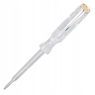 Deli Tools Próbnik napięcia Deli Tools EDL8001 100-250V biały) - Multimetry - miniaturka - grafika 2