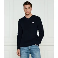 Swetry męskie - Guess Jeans Sweter Regular Fit - miniaturka - grafika 1