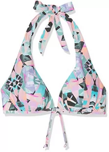 O'Neill O'Neill damskie bikini Top Pw Sao Mix biały White Aop W/Green 36C 9A8508 - Stroje kąpielowe - miniaturka - grafika 1