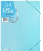 Teczki i skoroszyty - Patio Teczka na gumkę A4 Pastel CoolPack 81476CP niebieska - miniaturka - grafika 1