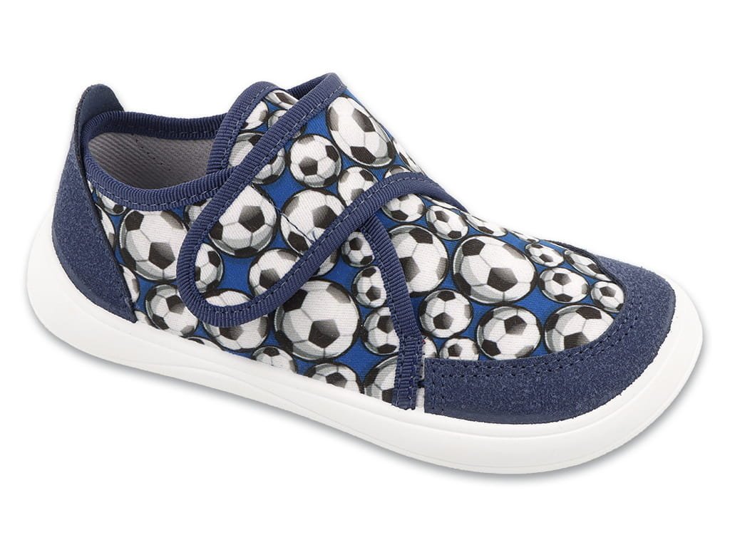 Trampki chłopięce barefoot Befado 140Y002 kapcie do przedszkola na rzep-32