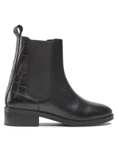 Pepe Jeans Sztyblety Orsett Chelsea PLS50423 Czarny - Botki damskie - miniaturka - grafika 1