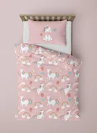 Pościel dla dzieci - Pościel Młodzieżowa 160x200 jednorożec bawełniana - miniaturka - grafika 1