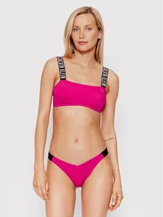 Stroje kąpielowe - Calvin Klein Swimwear Dół od bikini KW0KW01726 Różowy - grafika 1