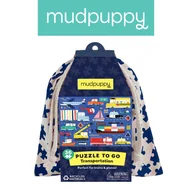 Puzzle - Puzzle podróżne w woreczku Transport 3+ Mudpuppy - miniaturka - grafika 1