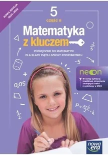 Matematyka SP 5 Mat. z kluczem neon Podr. cz.2 - Podręczniki dla szkół podstawowych - miniaturka - grafika 1