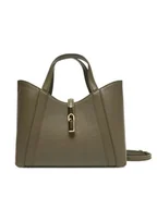 Torebki damskie - Furla Torebka Goccia S WB01789 BX3353 KH 2810S Zielony - miniaturka - grafika 1