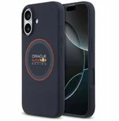 Etui i futerały do telefonów - Etui Red Bull Silicone Red Ring MagSafe do iPhone 17 granatowy - miniaturka - grafika 1